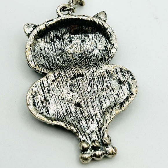 Vintage Horned Owl Necklace 🦉 - Picture 4 of 6
